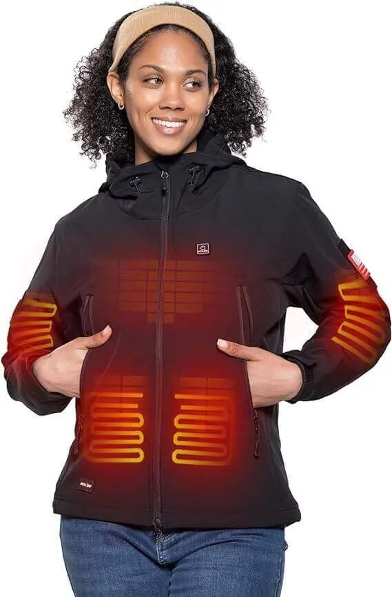DEWBU Heated Jacket for Women