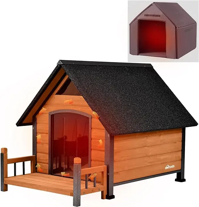 Dog House with Insulated Liner