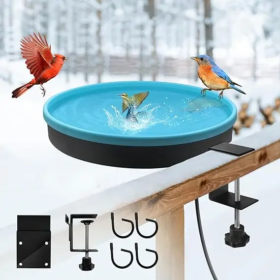 Heated Bird Bath for Outdoors